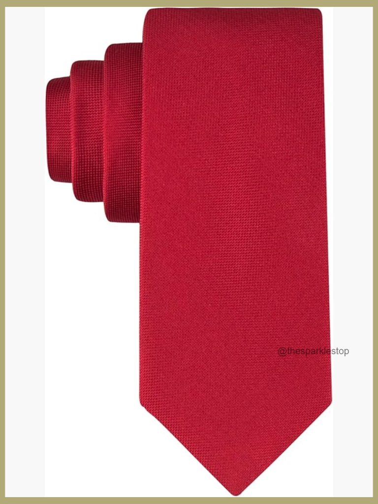 Men's Necktie - Extra Long - Polyester Silk Tie